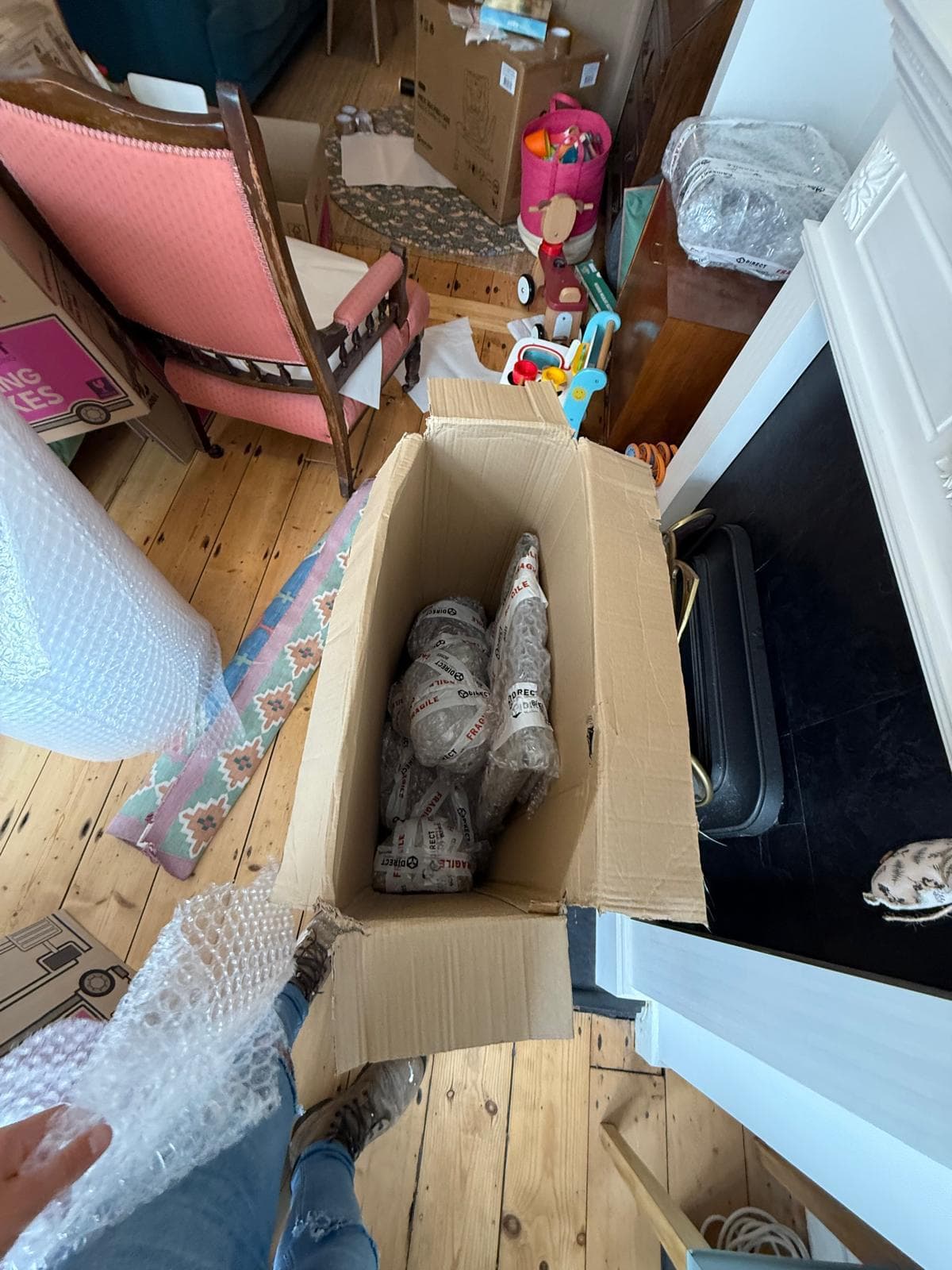 Apartment moving day